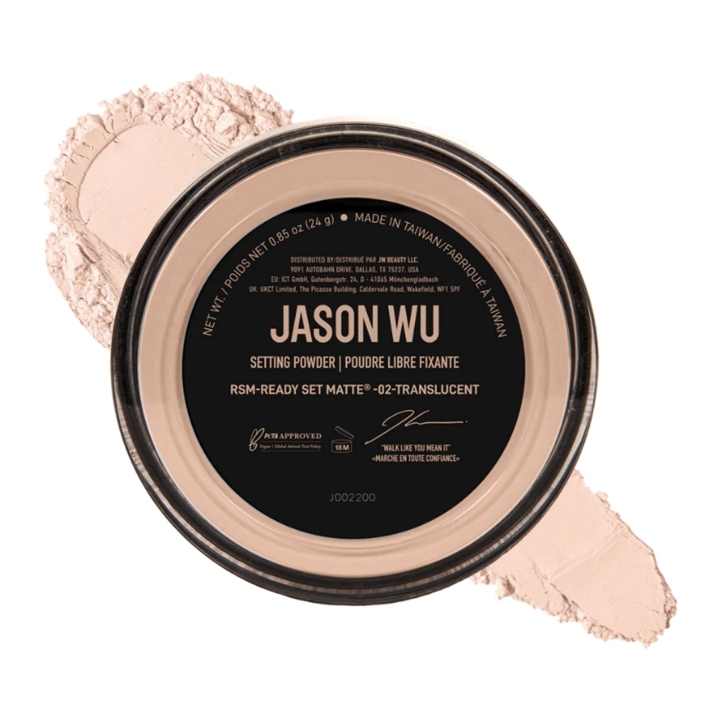 Jason Wu Beauty Ready Set Matte Powder 02 Translucent 0.85 oz New Box